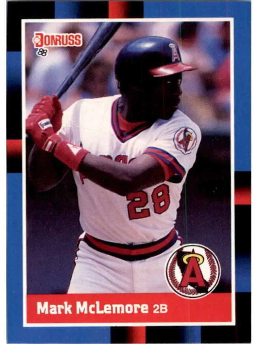 1988 Mark McLemore Donruss Baseball Card #181
